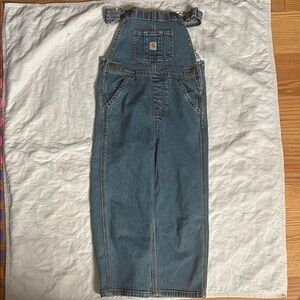 Carhartt Blue Denim Overalls